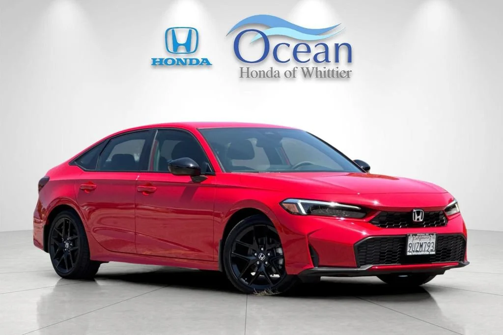 Certified Used 2025 Rallye Red Honda Sport image 38