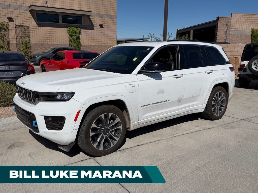 Used 2023 White Jeep Overland 4xe image 1