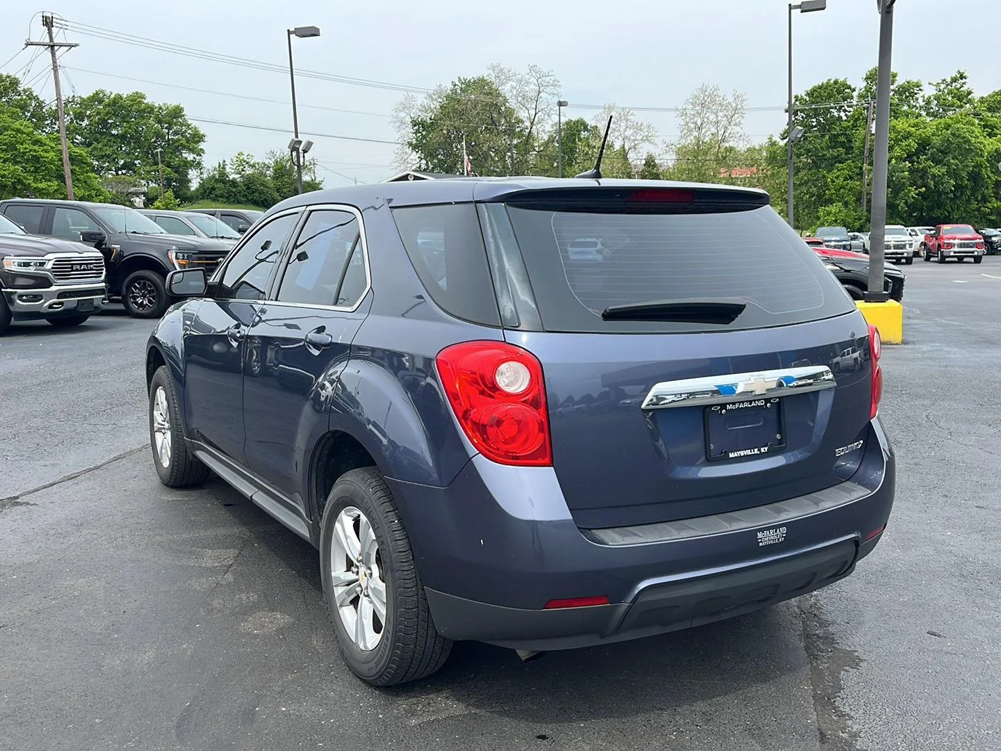 Used 2014 Atlantis Blue Metallic Chevrolet LS image 3