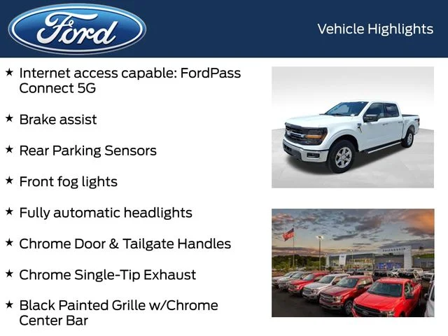 Used 2025 White Ford XLT image 8