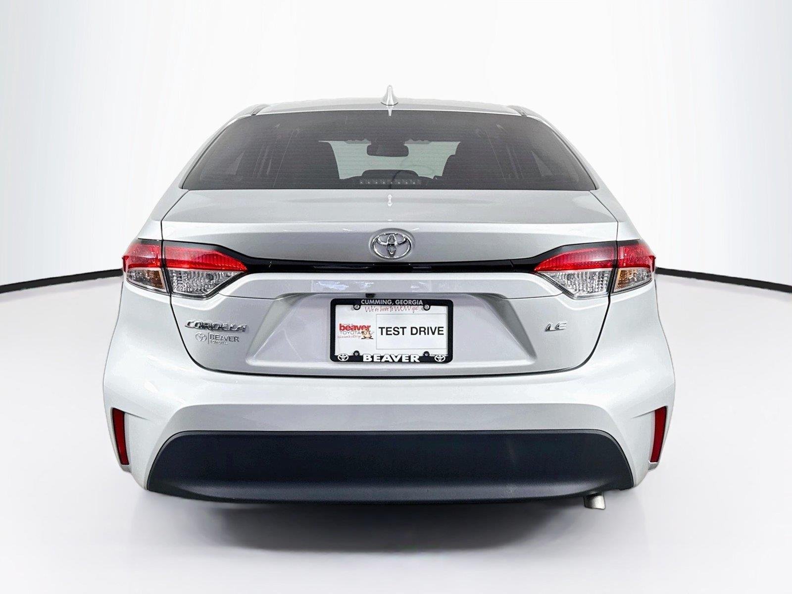 Certified Used 2025 Classic Silver Metallic Toyota LE image 11
