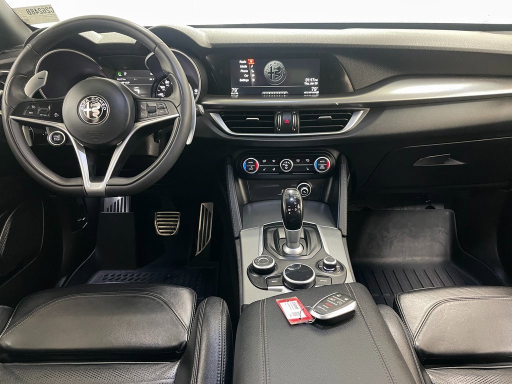 Used 2018 Alfa Romeo Stelvio Ti Sport with VIN ZASFAKNNXJ7B60782 for sale in Delaware, OH