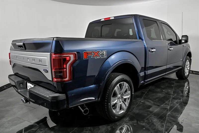 Used 2015 Blue Jeans Metallic Ford Platinum image 8