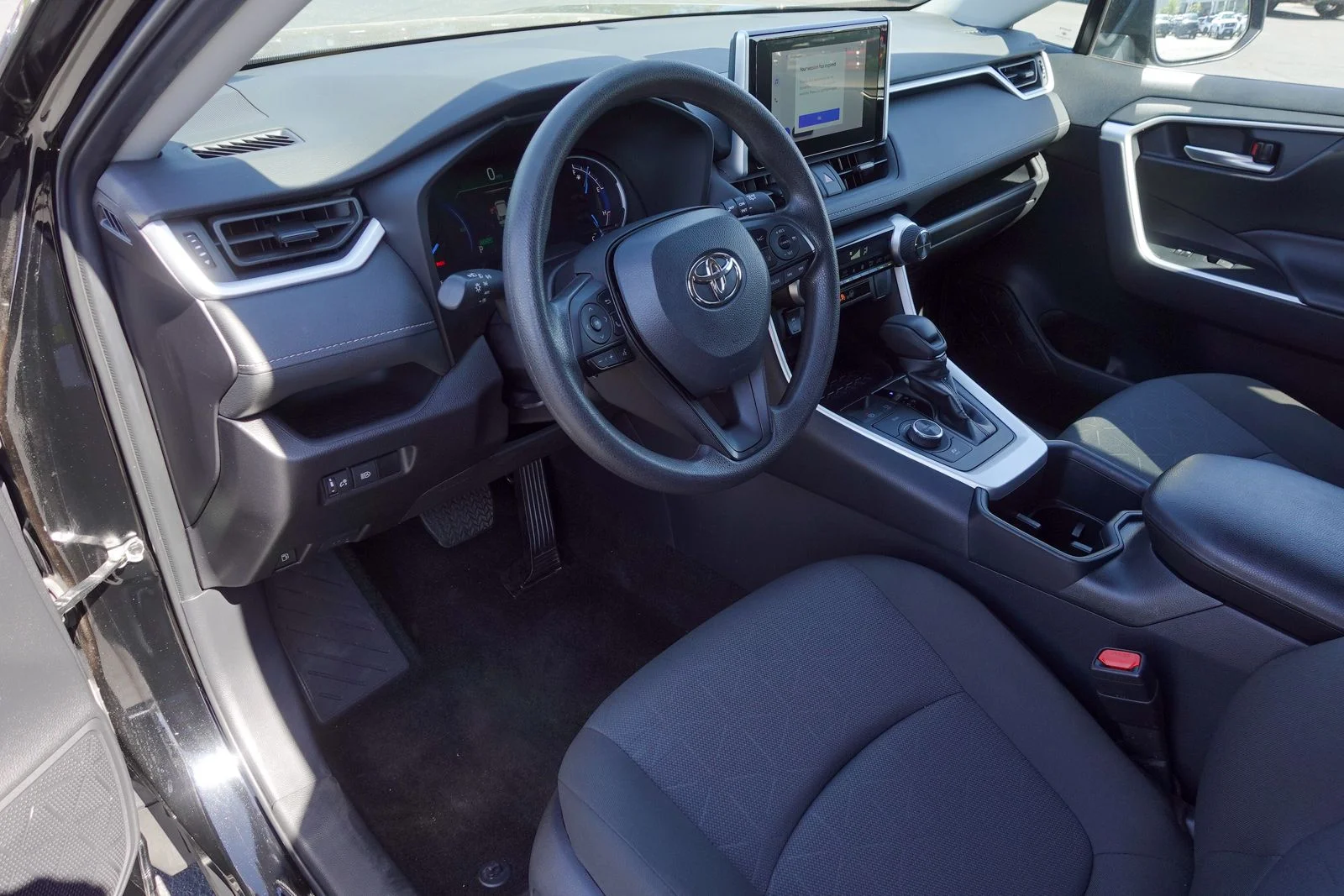 Used 2025 Midnight Black Metallic Toyota XLE image 9