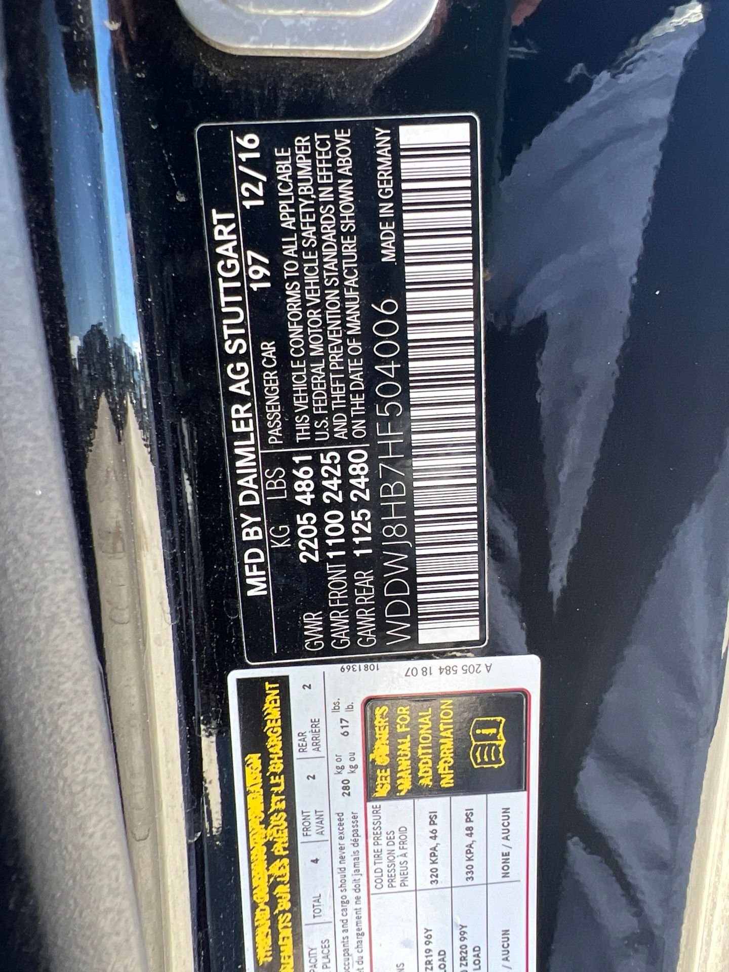 Used 2017 Black Mercedes-Benz C 63 S AMG® image 24