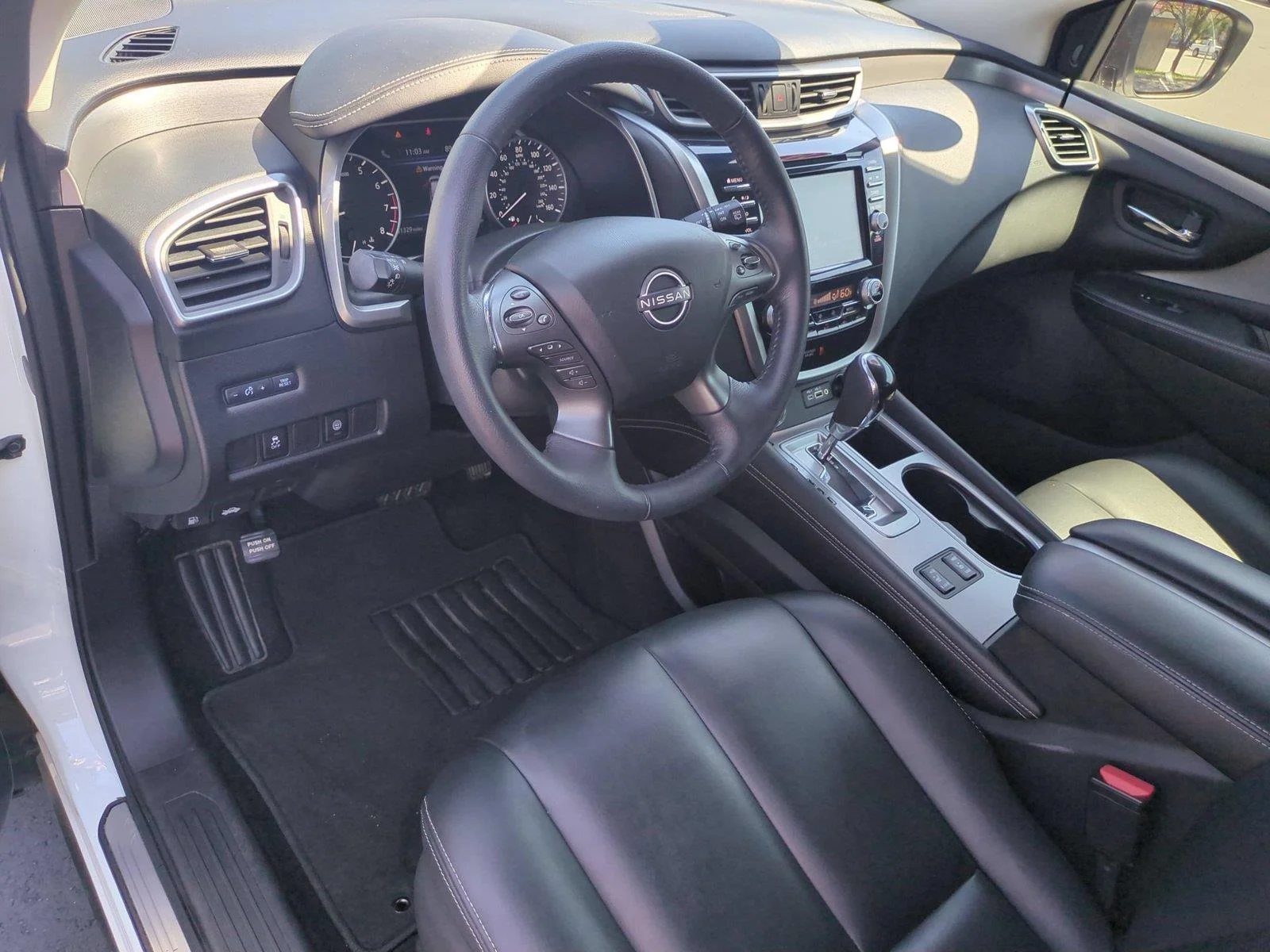 Used 2024 WHITE NISSAN SV image 19