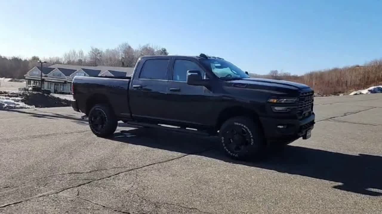 New 2026 Diamond Black Crystal Pearlcoat RAM Tradesman image 6