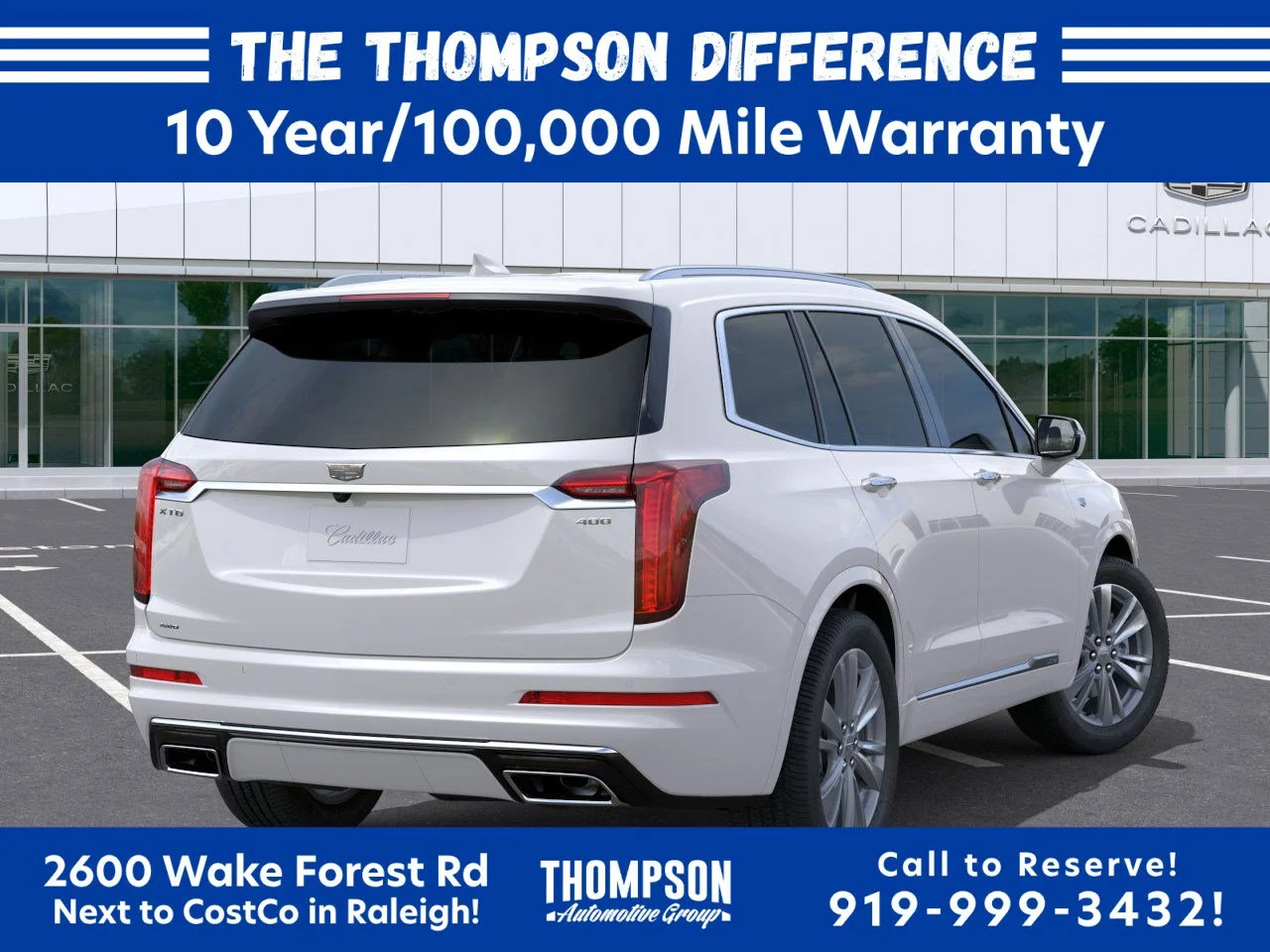 Used 2025 Crystal White Tricoat Cadillac Premium Luxury image 4
