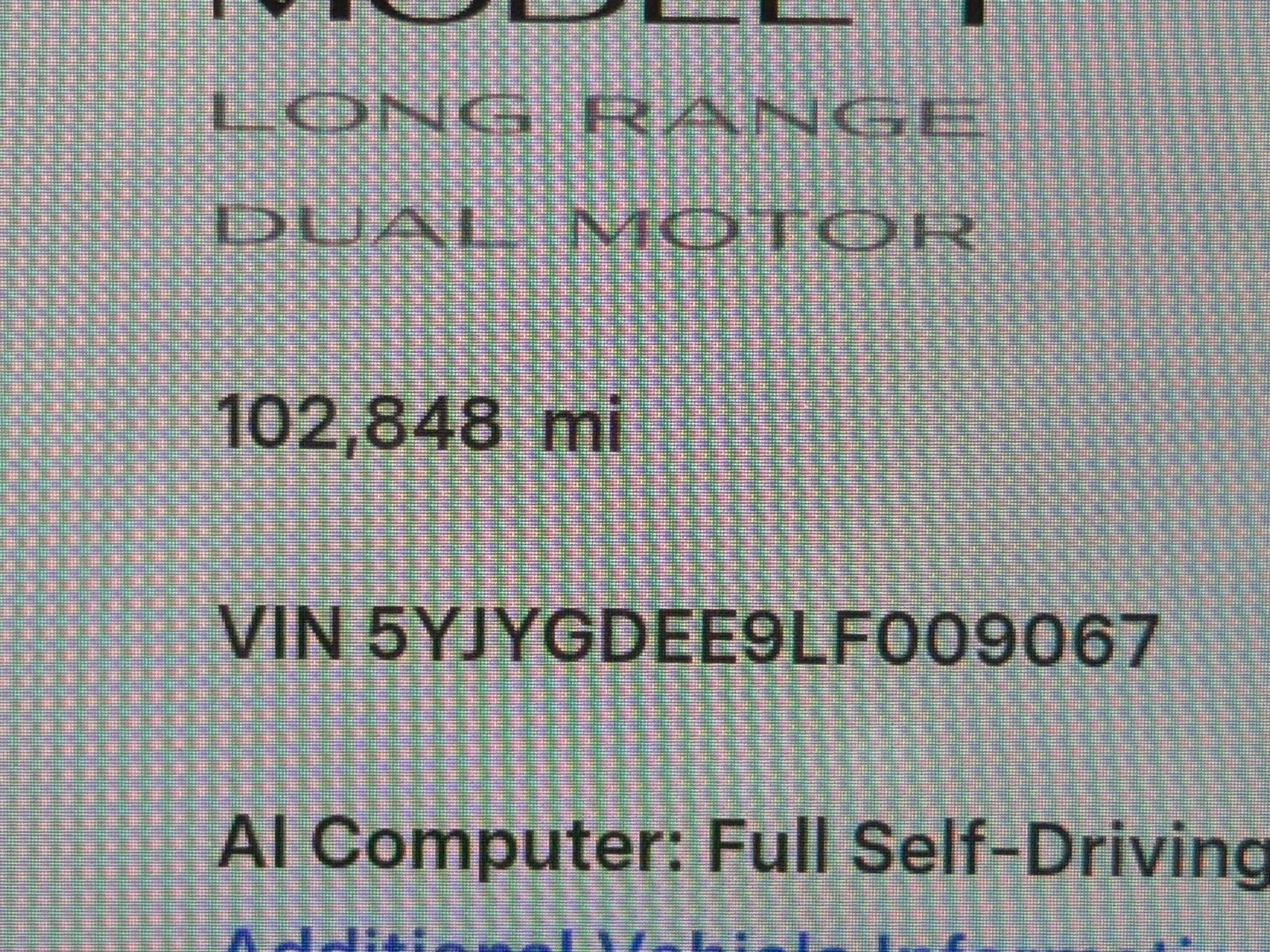 Used 2020 Blue Tesla Long Range image 30