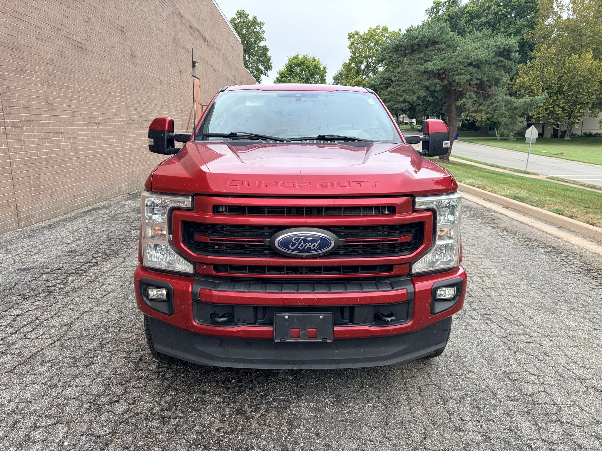 Used 2022 Rapid Red Metallic Tinted Clearcoat Ford LARIAT image 8