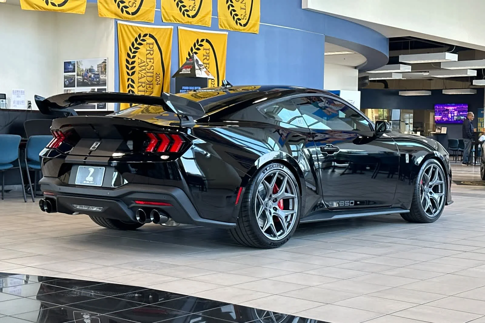 New 2026 Shadow Black Ford GT Premium Fastback image 4
