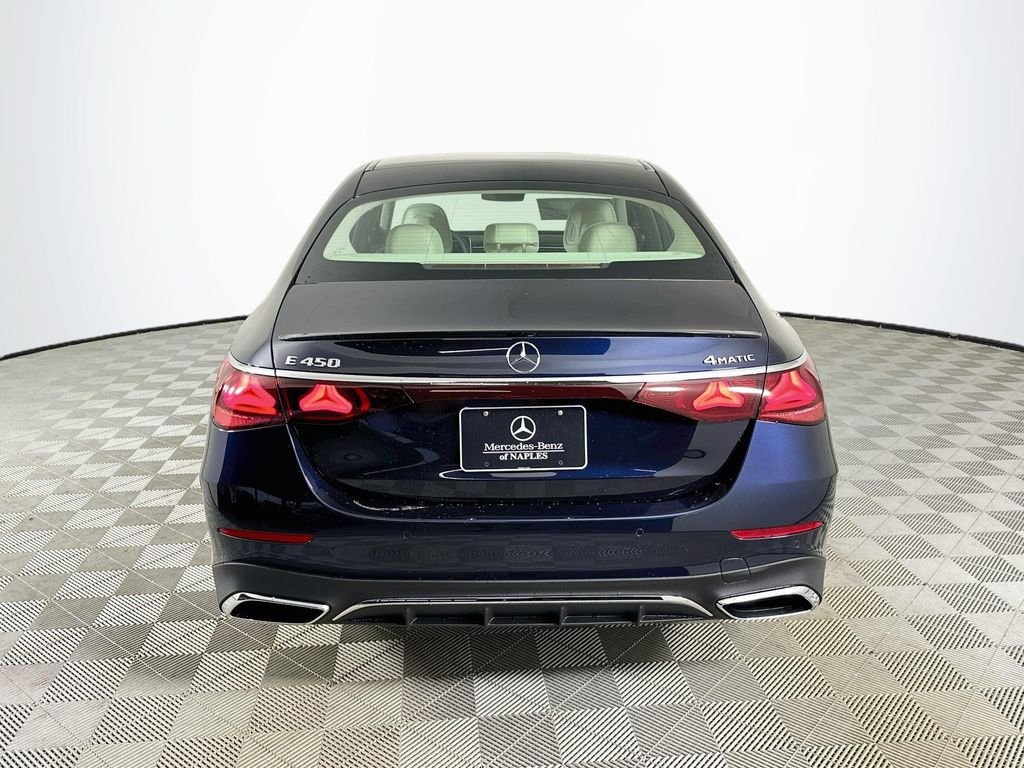 New 2027 Nautical Blue Metallic Mercedes-Benz E 450 image 6