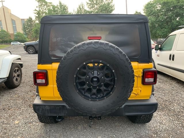 Used 2018 Yellow Jeep Unlimited Sport image 5