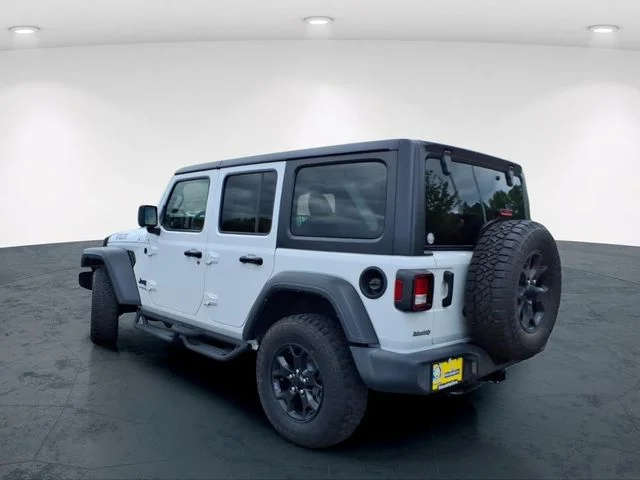 Used 2022 White Jeep Unlimited Willys image 13