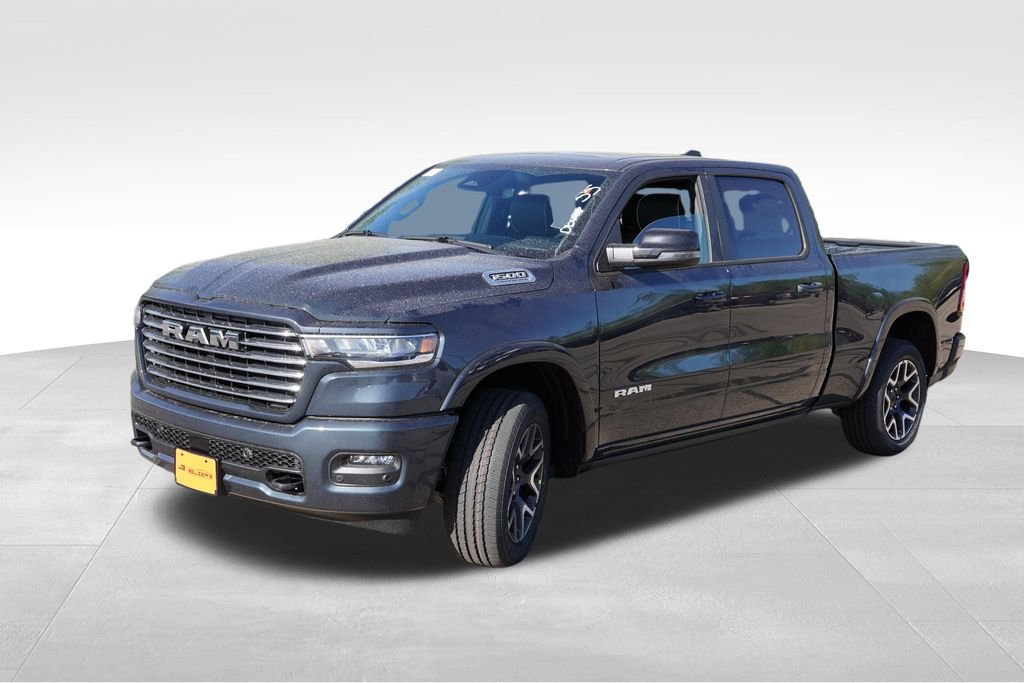 New 2026 Forged Blue Metallic Exterior Paint RAM Laramie image 7