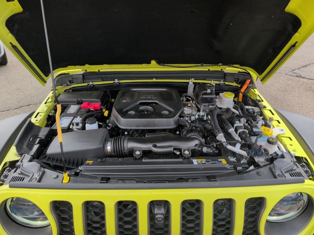 Certified Used 2023 Yellow Jeep Rubicon 4xe image 30