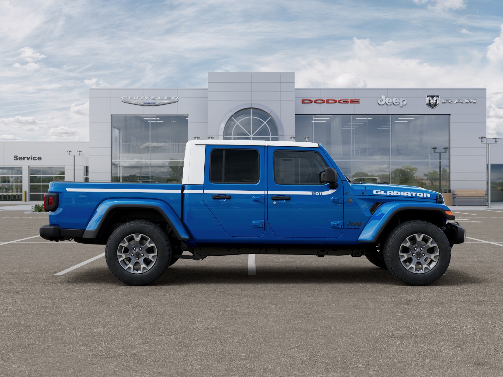 New 2026 Hydro Blue Pearl-Coat Exterior Paint Jeep Sahara image 26