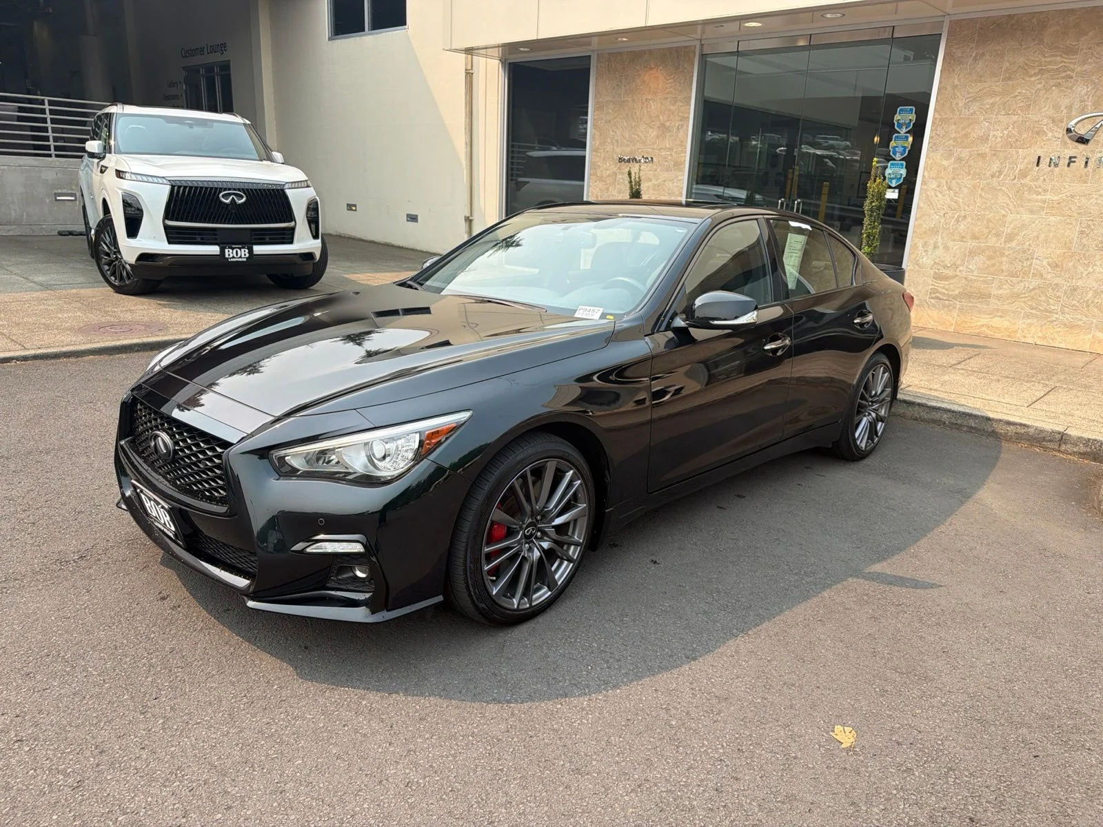 Used 2023 Black Opal Metallic INFINITI Red Sport 400 image 1