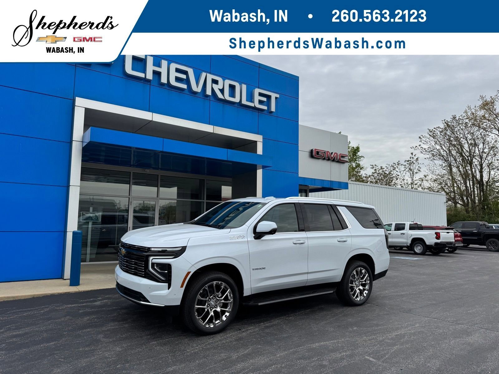 New 2026 Polar White Tricoat Chevrolet High Country image 1