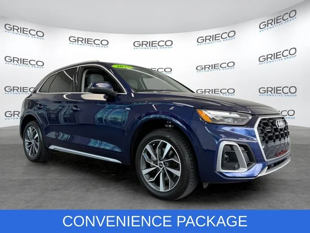 Used 2022 Blue Audi 45 S line Premium image 1