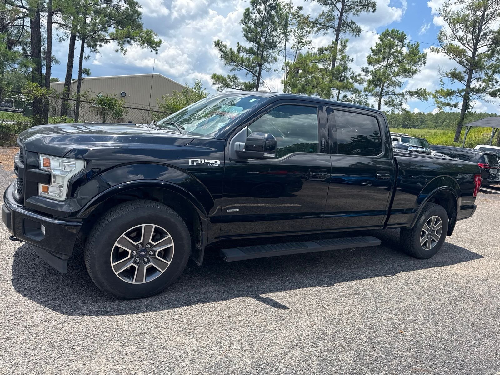 Used 2017 Black Ford Lariat image 4