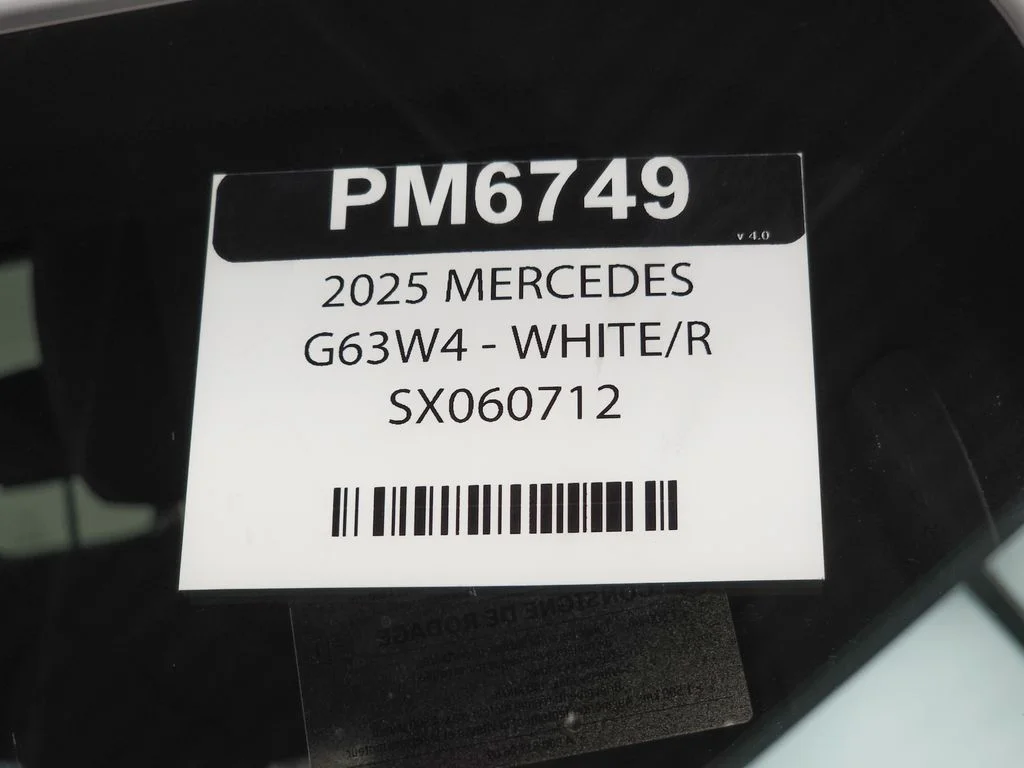 Certified Used 2025 MANUFAKTUR Moonlight White Magno Mercedes-Benz G 63 AMG® image 42
