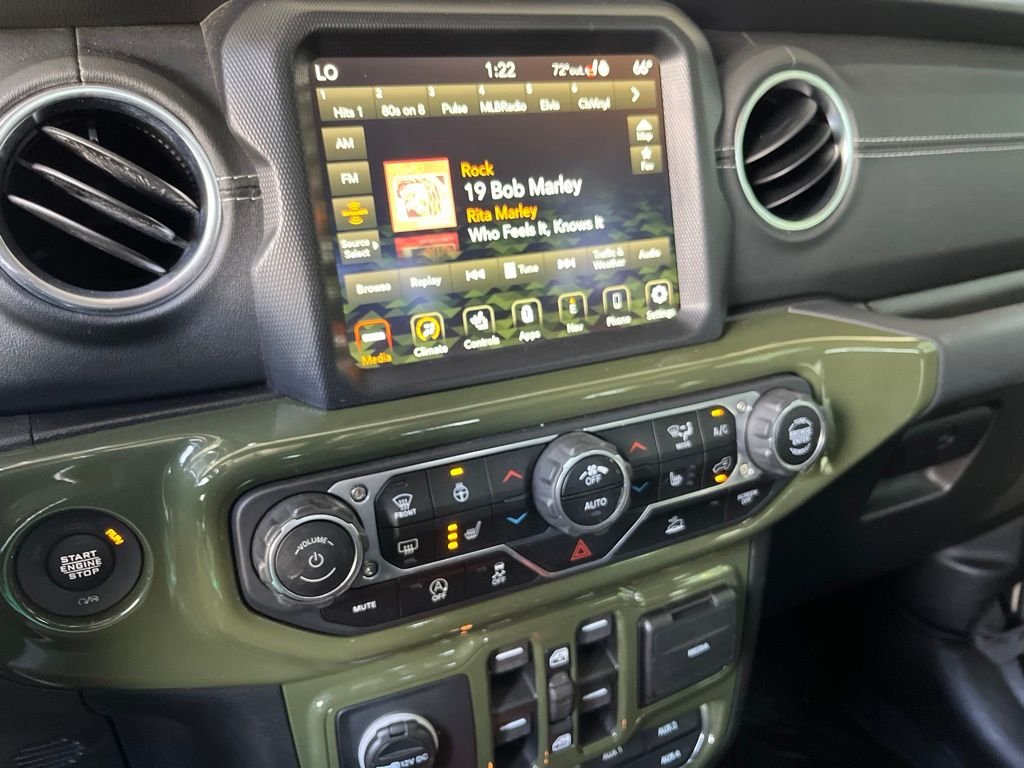 Used 2021 Green Clearcoat Jeep Overland image 36