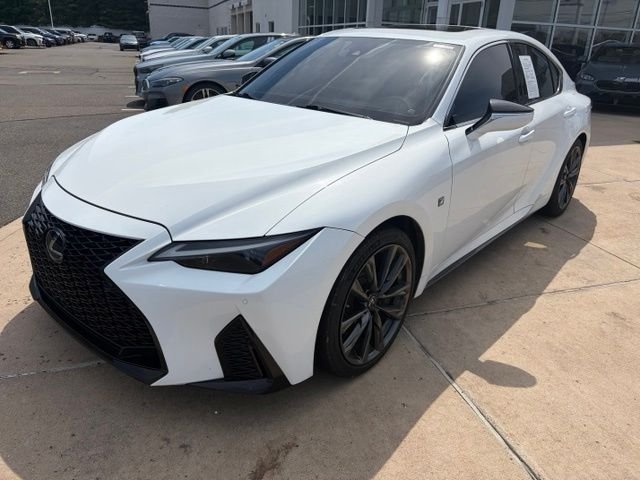 Used 2021 White Lexus 350 F SPORT image 1