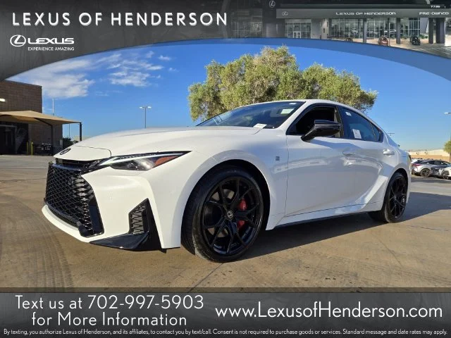 New 2026 Ultra White Lexus F SPORT image 1