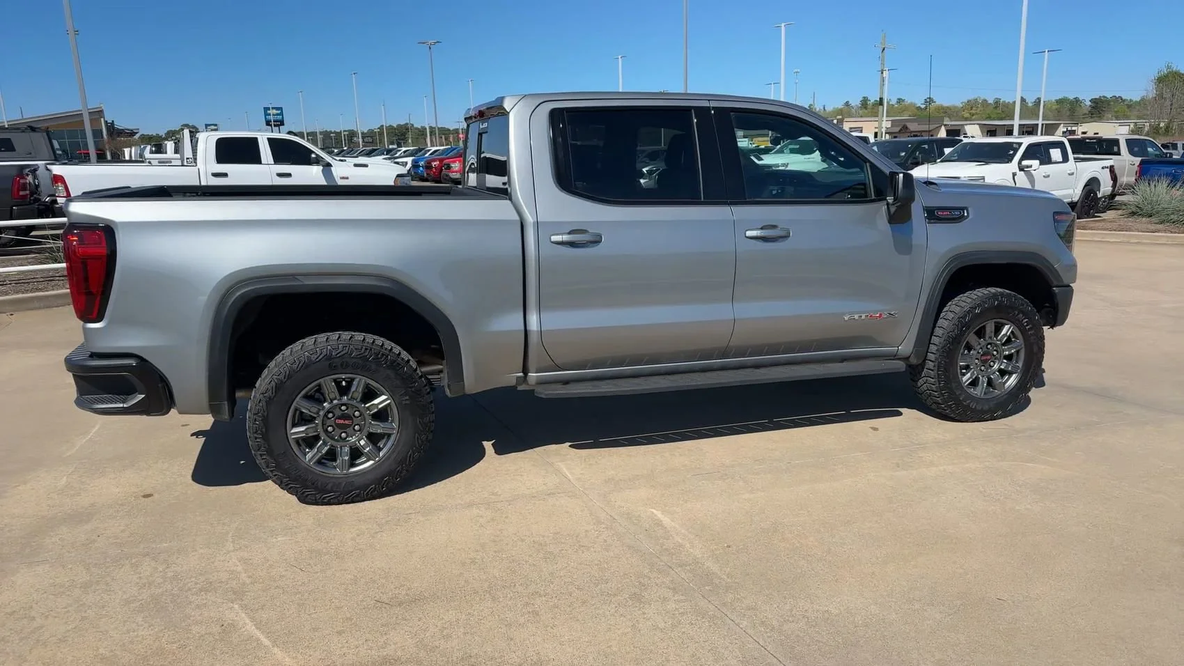 Used 2025 Sterling Metallic GMC AT4X image 8