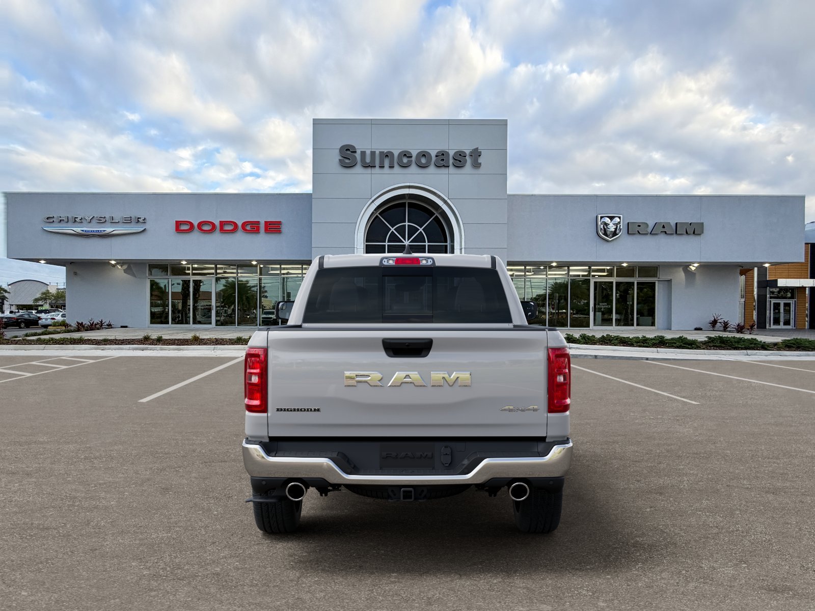 New 2026 Bright White Clear-Coat Exterior Paint RAM Big Horn/Lone Star image 40
