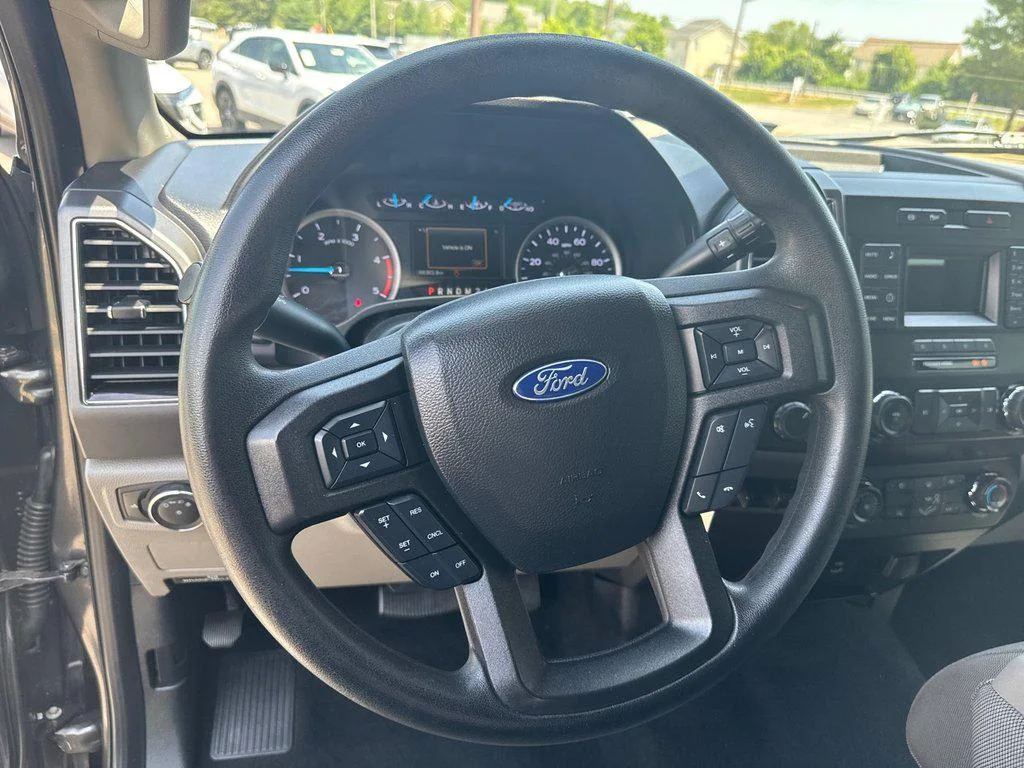 Used 2019 Magnetic Metallic Ford XLT 4WD Crew Cab 6.75 Box image 17