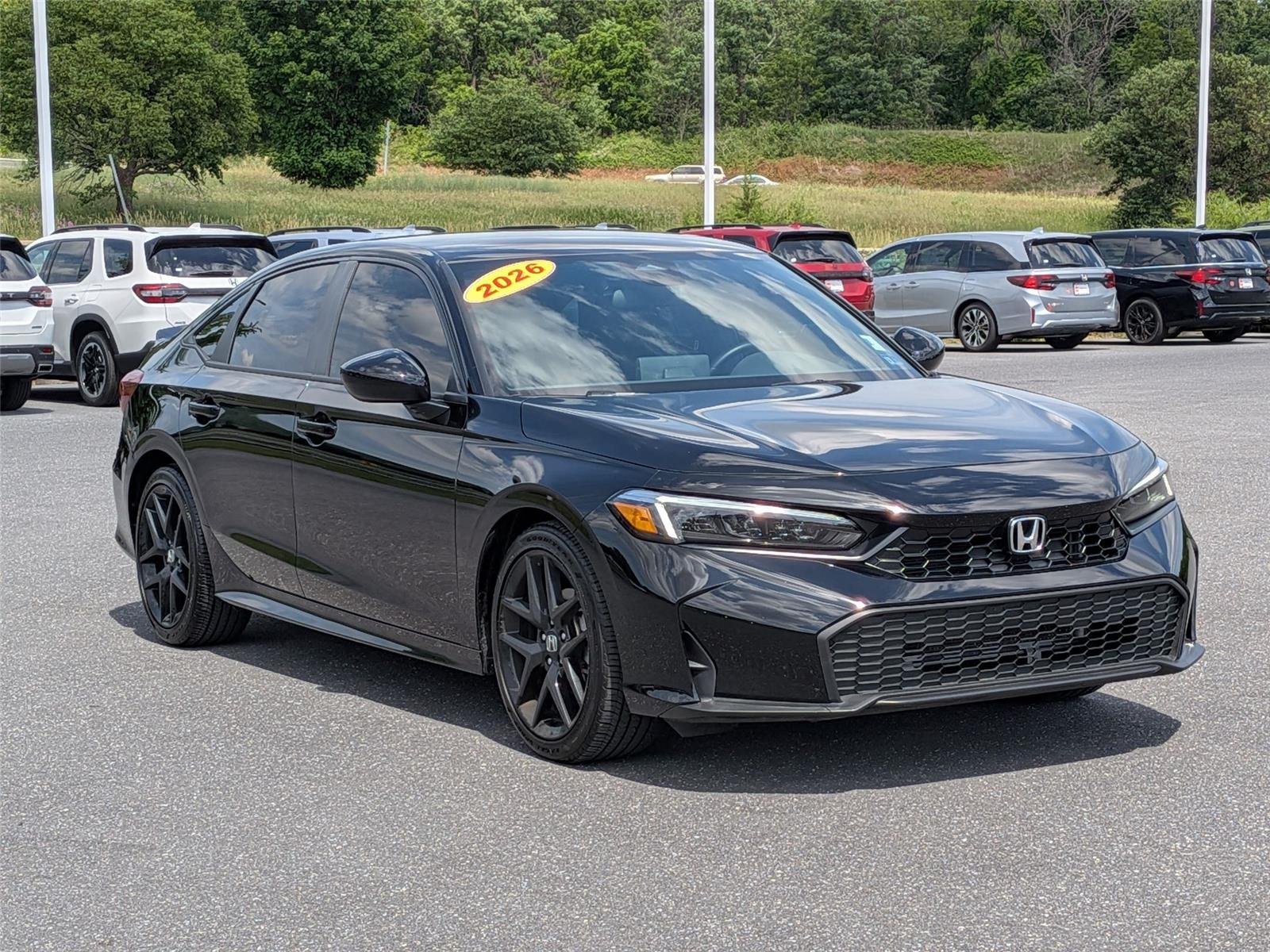 Used 2026 Crystal Black Pearl Honda Sport image 3