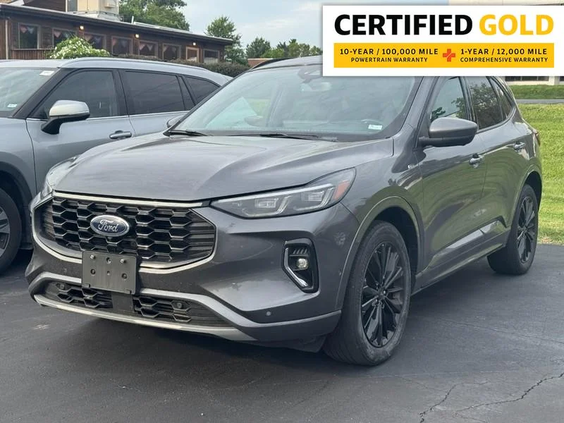 Used 2023 Carbonized Gray Metallic Ford ST-Line Elite image 1