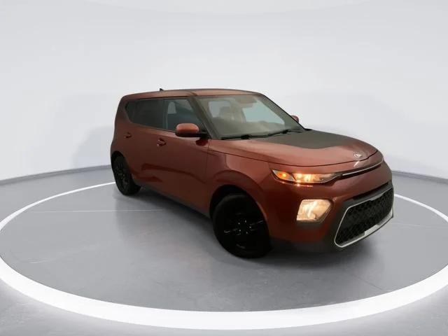 Used 2021 Orange Kia LX image 6