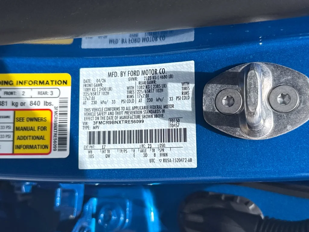 New 2026 Velocity Blue Metallic Ford Big Bend® image 33