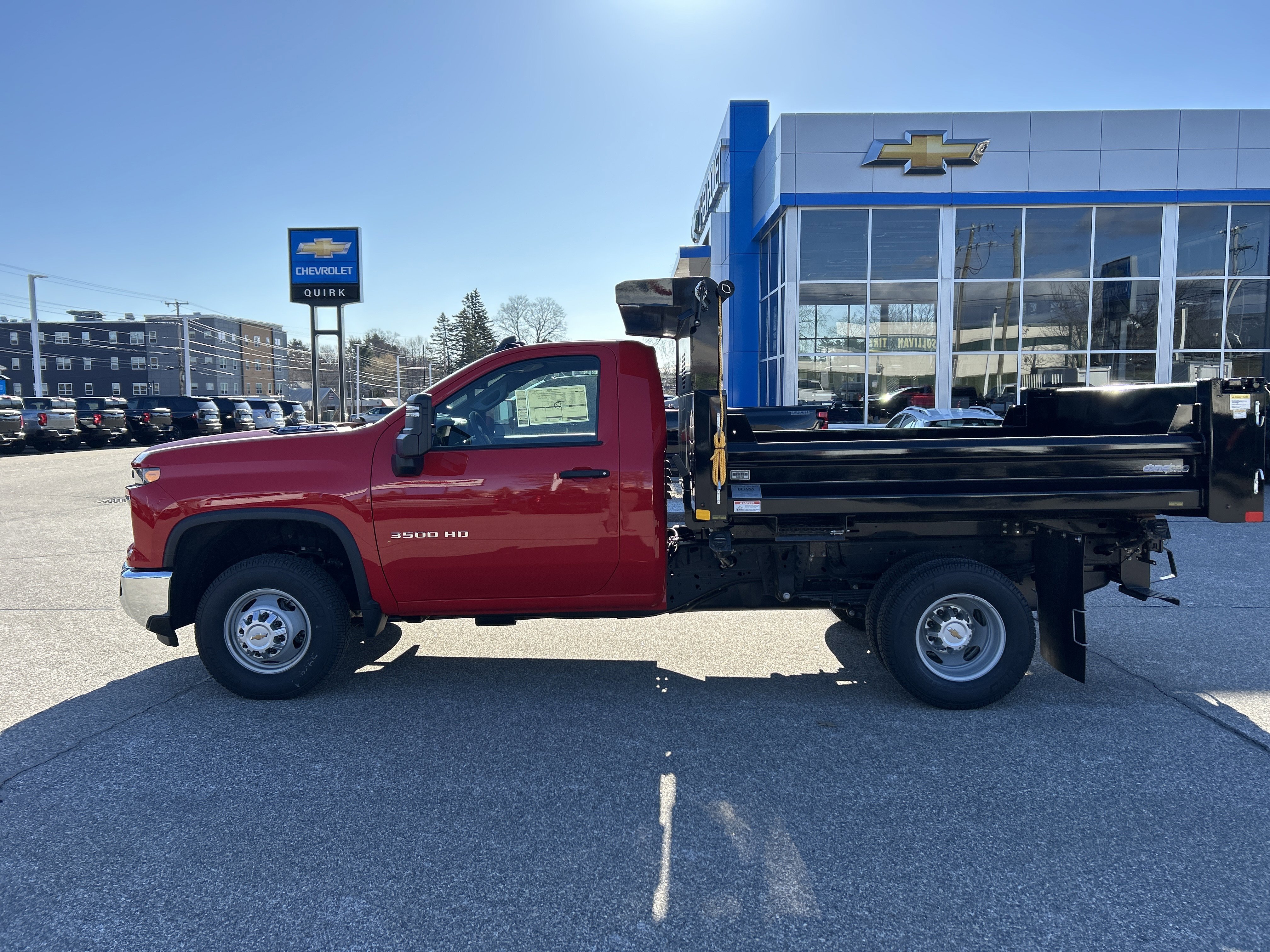 New 2026 Red Hot Chevrolet Work Truck image 6