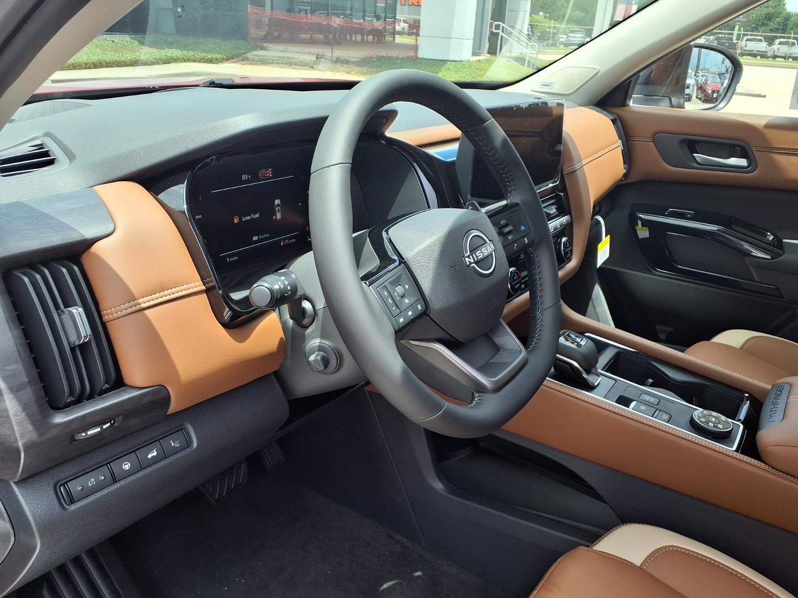 2026 Nissan Pathfinder Platinum Red at Robbins Nissan