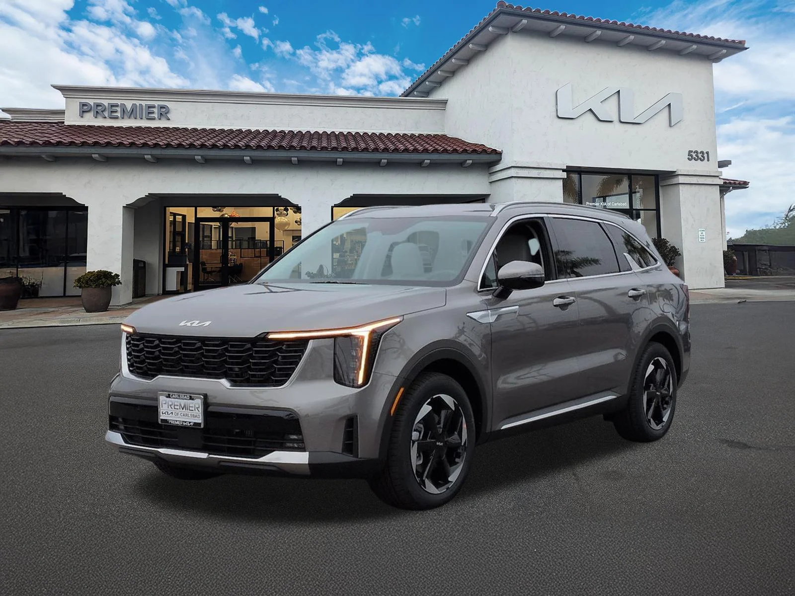 New 2026 Volcanic Sand Kia EX AWD image 4