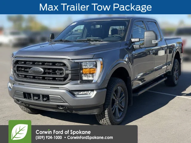 Certified Used 2023 Carbonized Gray Metallic Ford XLT image 6