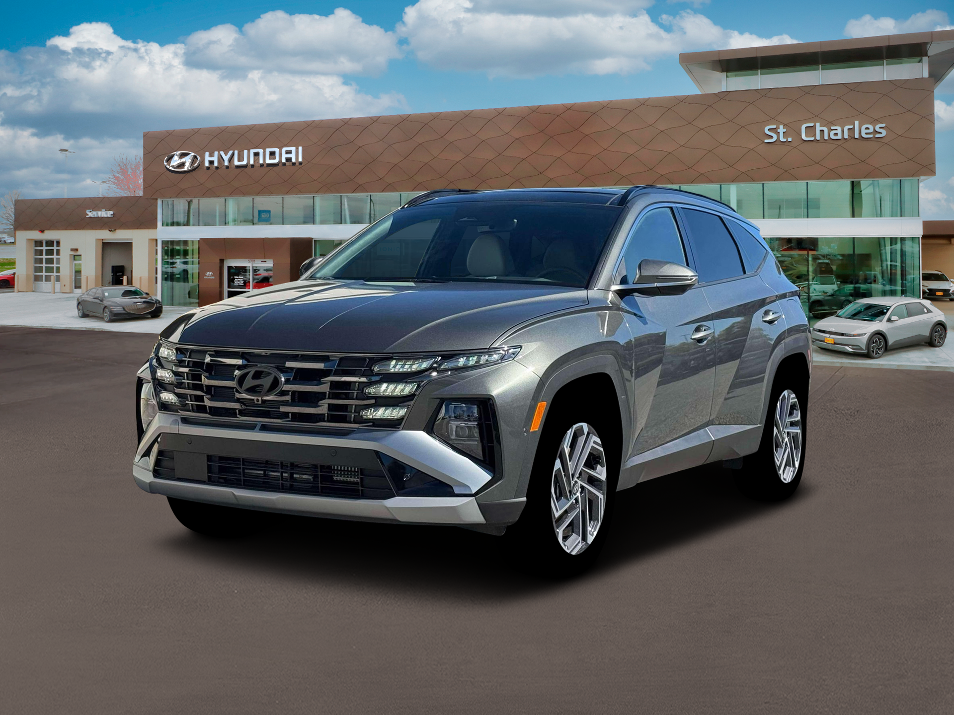New 2026 Gray Hyundai Limited image 1
