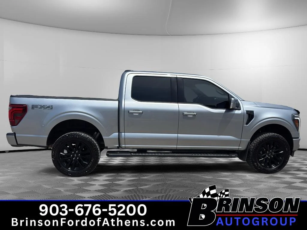 Used 2025 Iconic Silver Metallic Ford LARIAT image 5