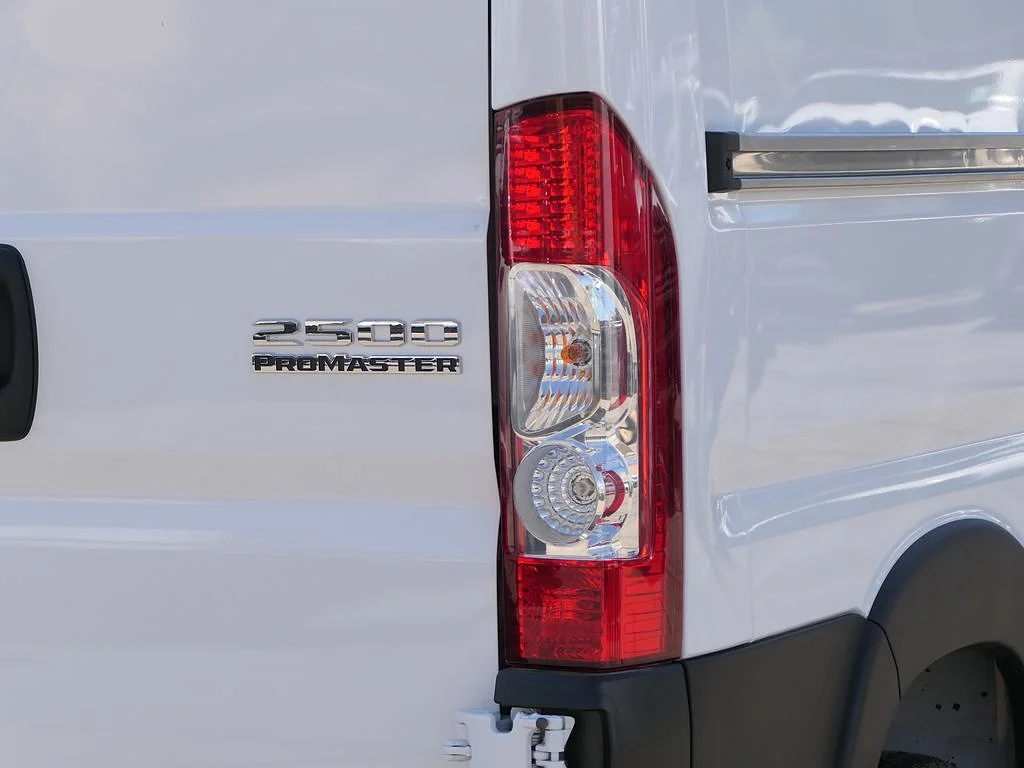 New 2026 Bright White Clear Coat RAM Cargo Van Tradesman High Roof 136" WB w/Pass Seat image 4