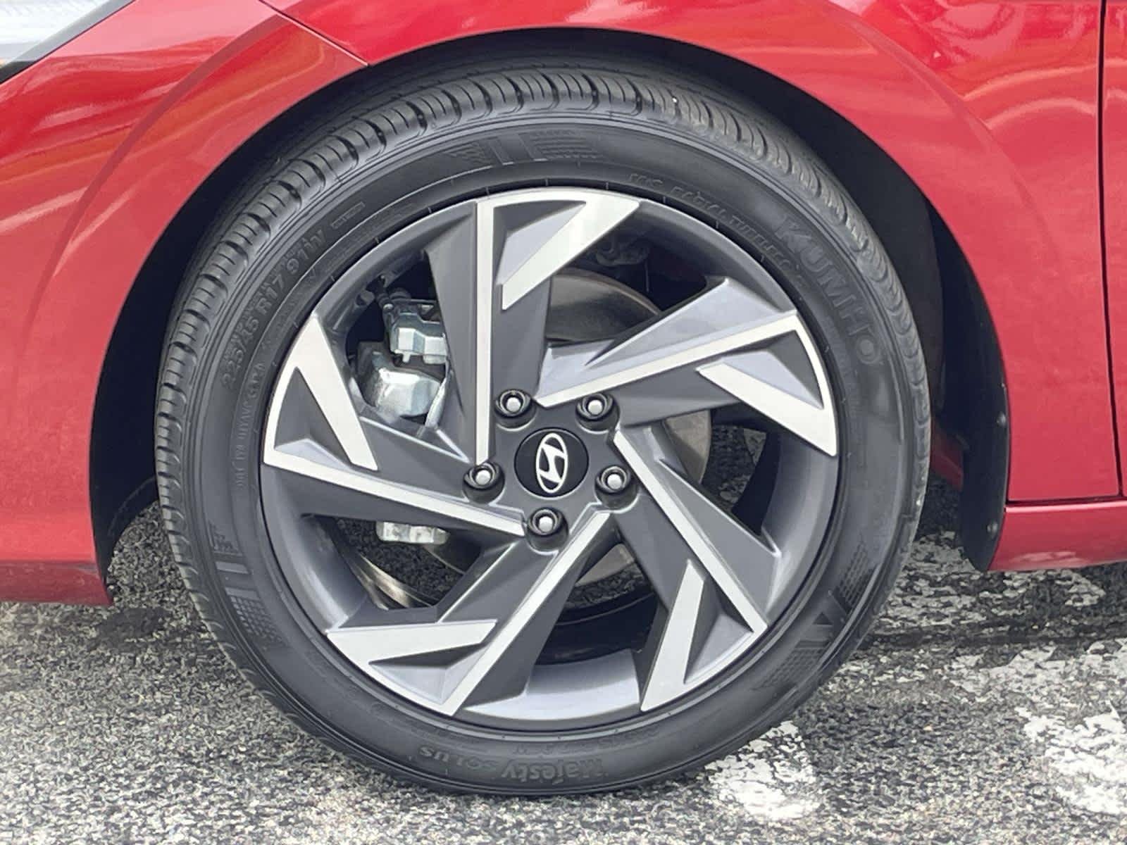 Certified Used 2025 Ultimate Red Hyundai SEL Sport image 14