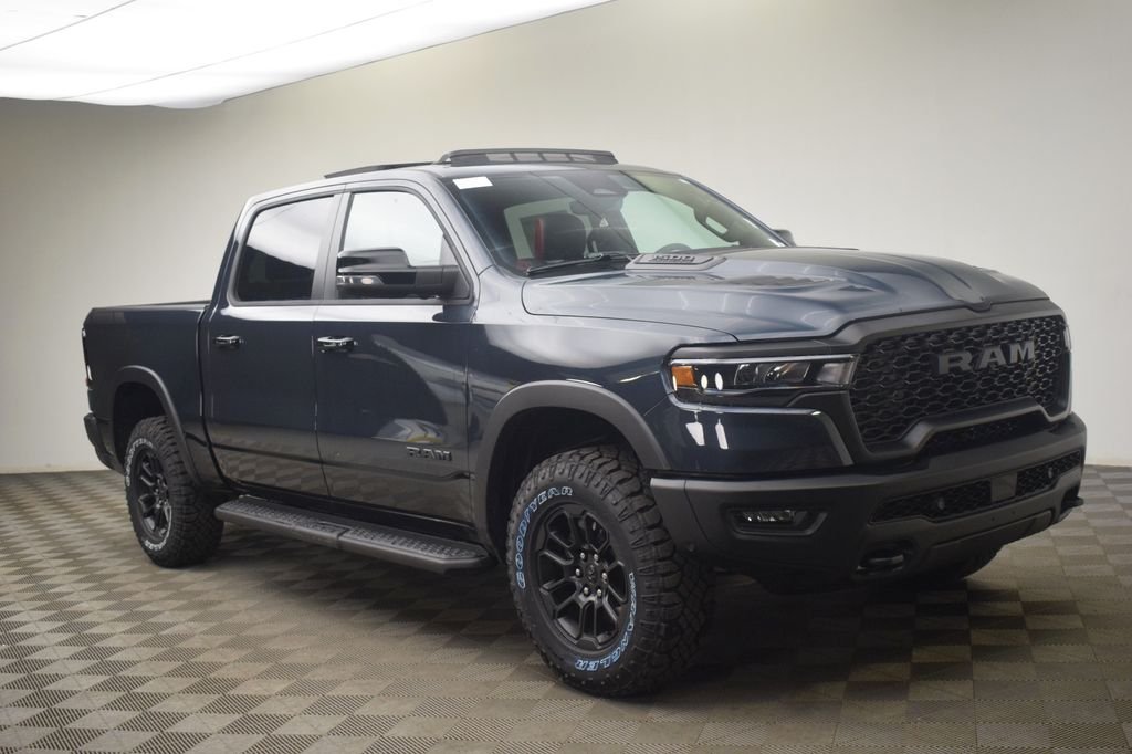 New 2026 Forged Blue Metallic Exterior Paint RAM Rebel image 2