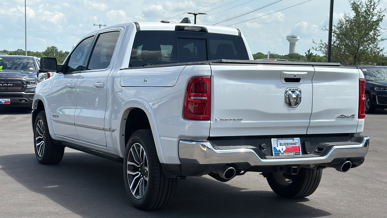 Used 2026 Ivory White Tri-Coat Pearlcoat RAM Limited image 7