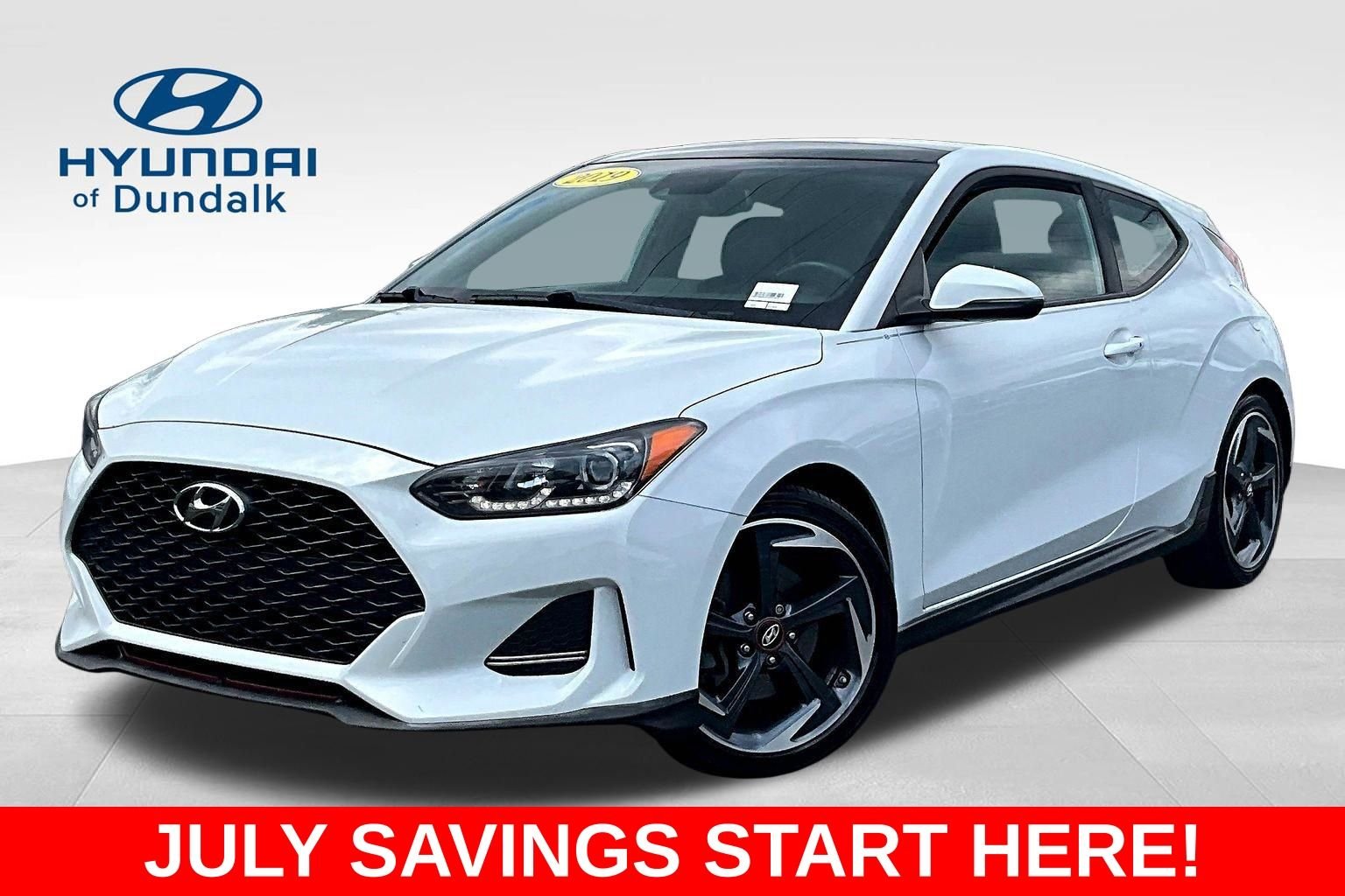 Used 2019 White Hyundai Turbo image 1