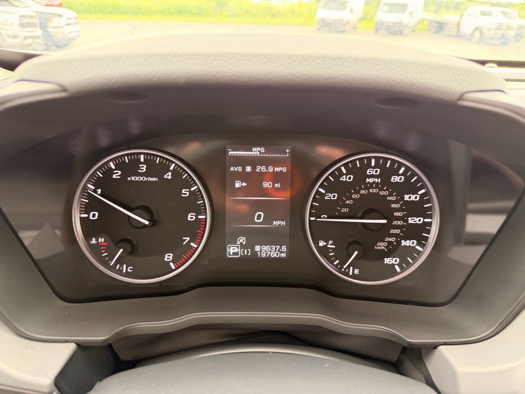 Used 2025 Magnetite Gray Metallic/Crystal Black Silica Subaru Premium image 26