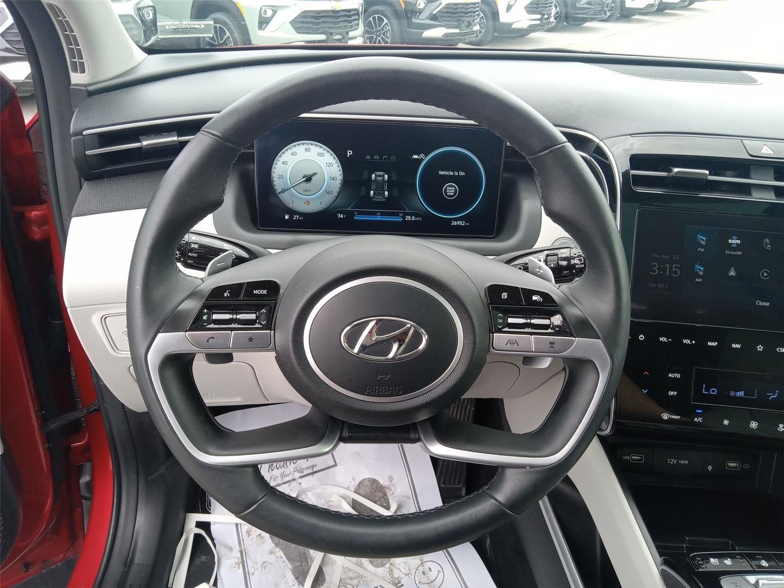 Used 2023 Red Hyundai Limited image 24