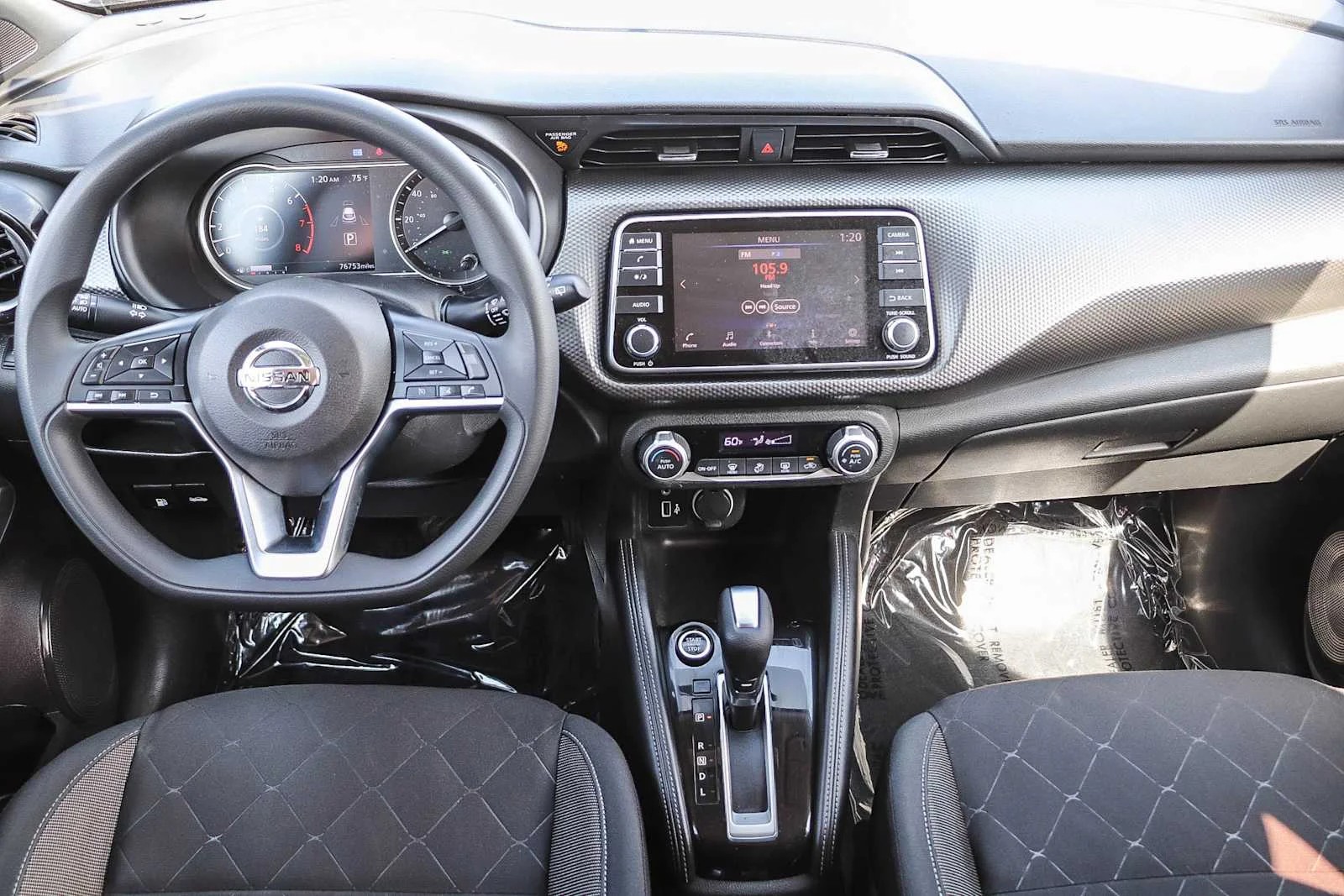 Used 2019 Brilliant Silver Metallic Nissan SV image 13